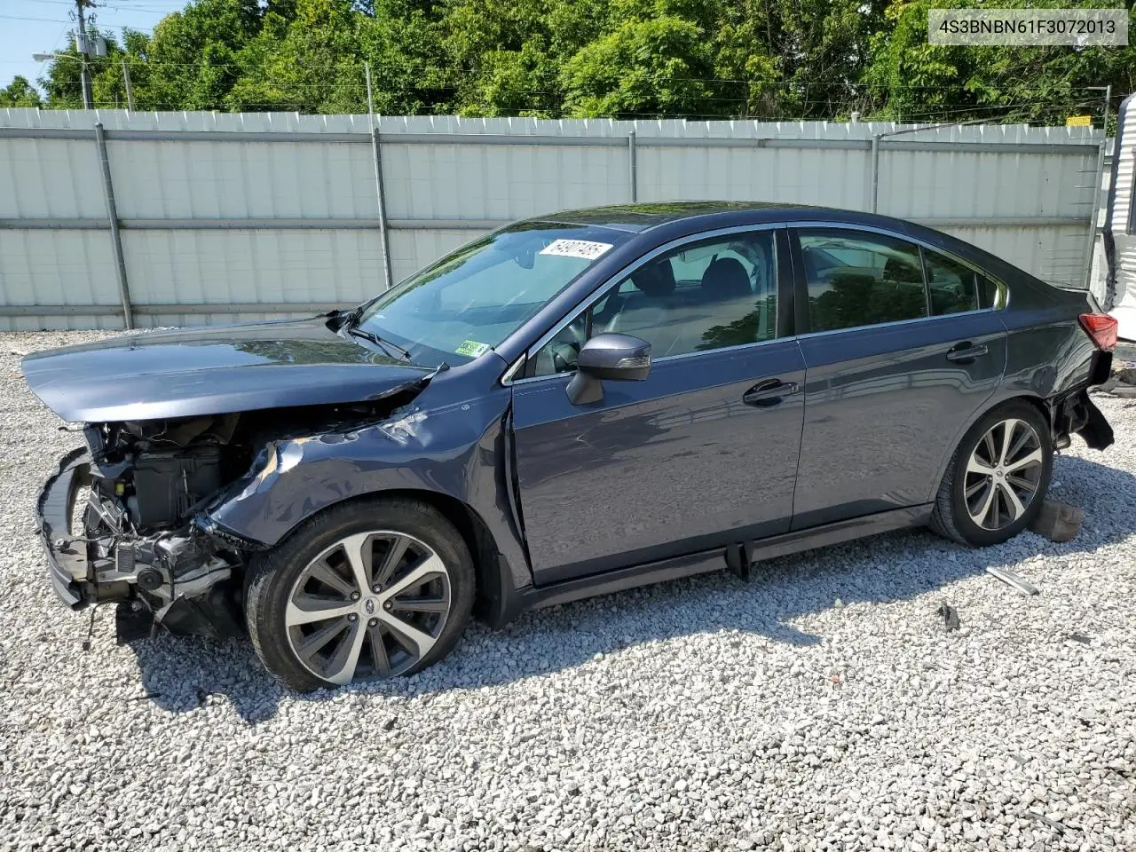 2015 Subaru Legacy 2.5I Limited VIN: 4S3BNBN61F3072013 Lot: 64907485