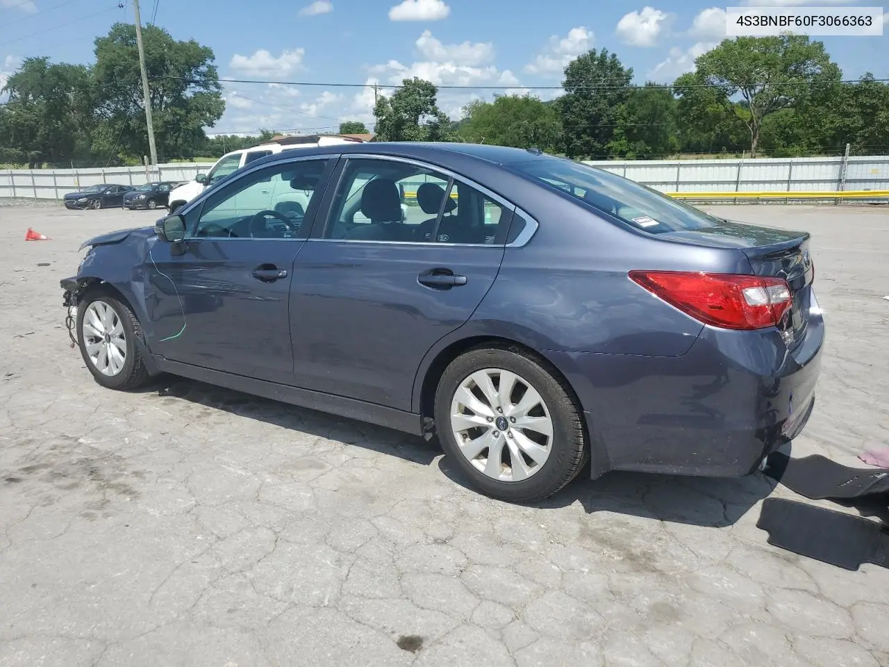 2015 Subaru Legacy 2.5I Premium VIN: 4S3BNBF60F3066363 Lot: 65249265