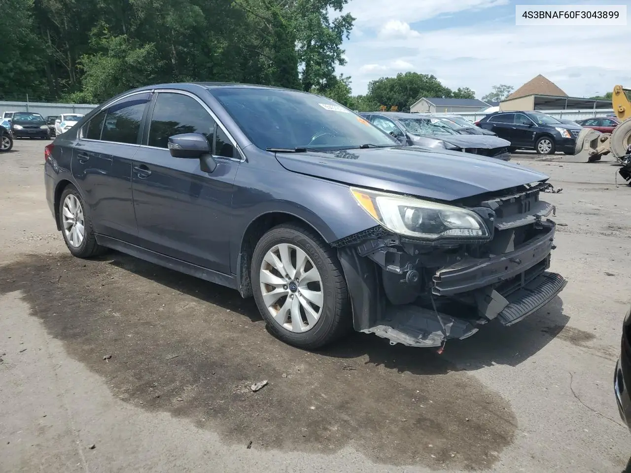 2015 Subaru Legacy 2.5I Premium VIN: 4S3BNAF60F3043899 Lot: 65437915