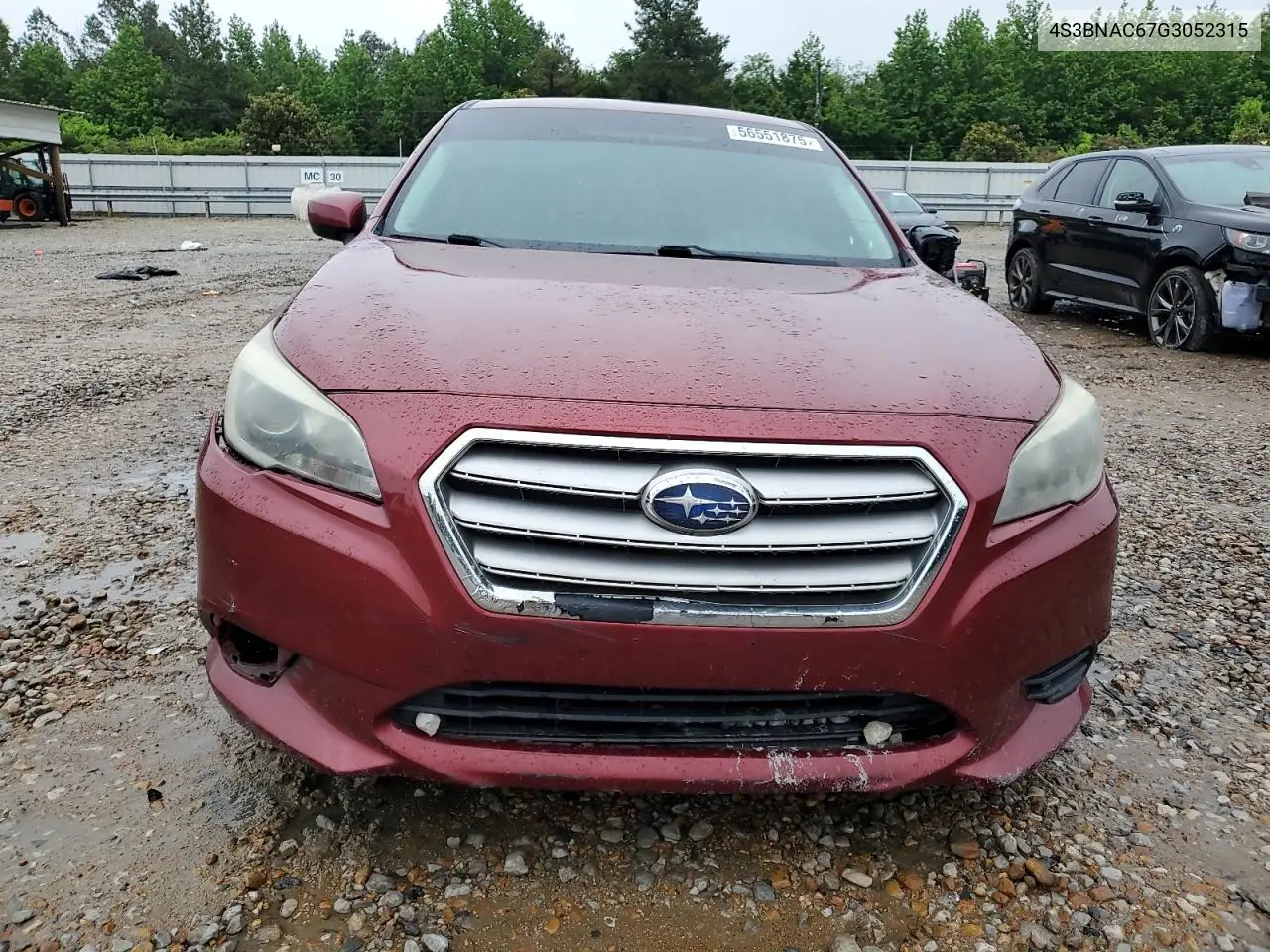 2016 Subaru Legacy 2.5I Premium VIN: 4S3BNAC67G3052315 Lot: 56551875