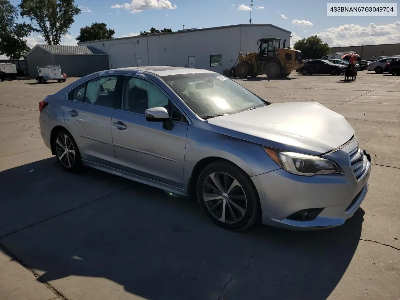 2016 Subaru Legacy 2.5I Limited VIN: 4S3BNAN67G3049704 Lot: 56964545