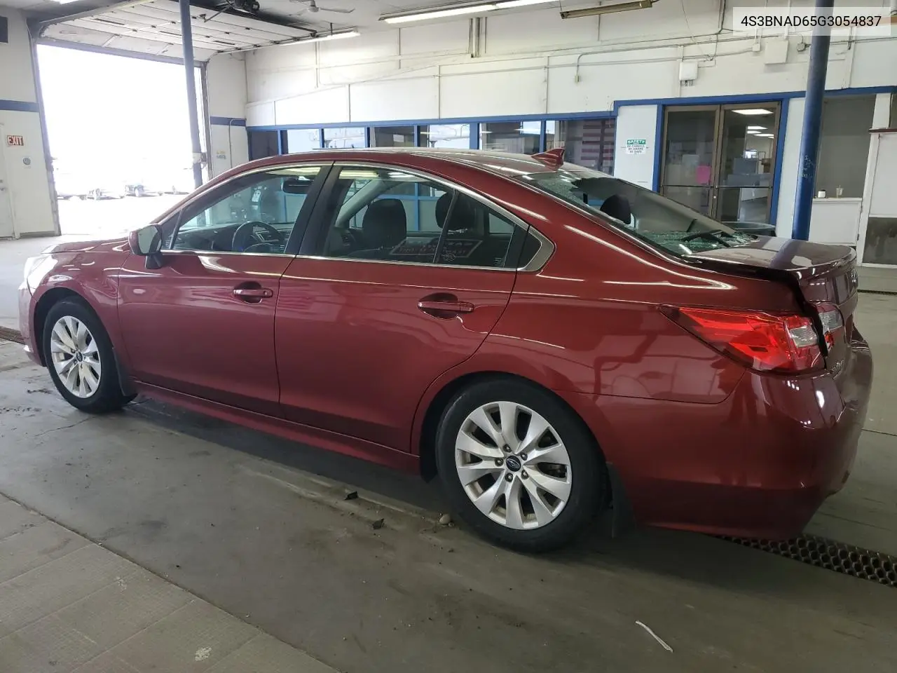 2016 Subaru Legacy 2.5I Premium VIN: 4S3BNAD65G3054837 Lot: 57000325