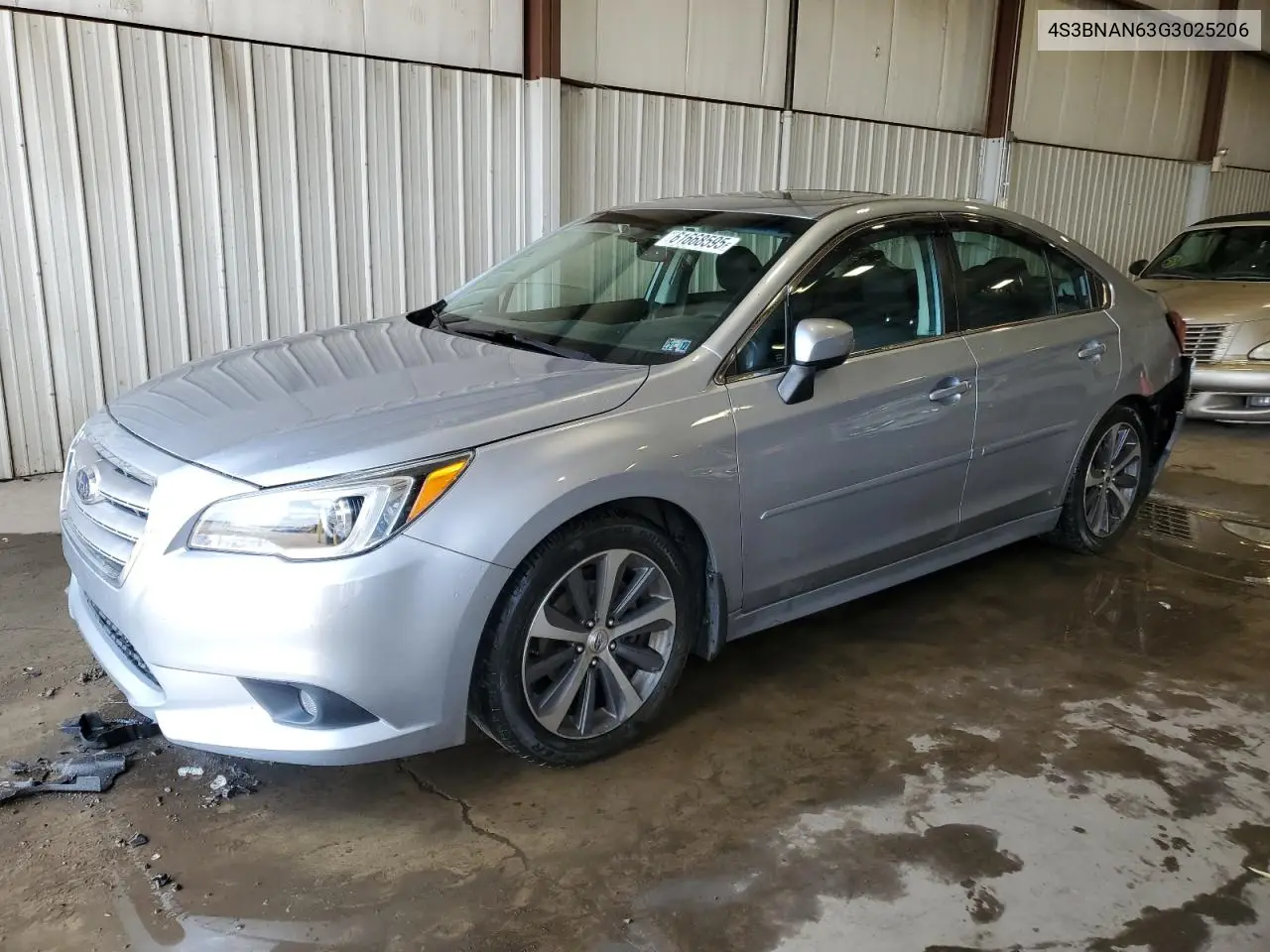 2016 Subaru Legacy 2.5I Limited VIN: 4S3BNAN63G3025206 Lot: 61668595