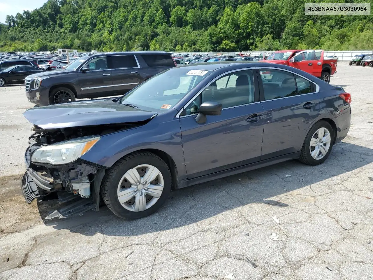 2016 Subaru Legacy 2.5I VIN: 4S3BNAA67G3030964 Lot: 62265155