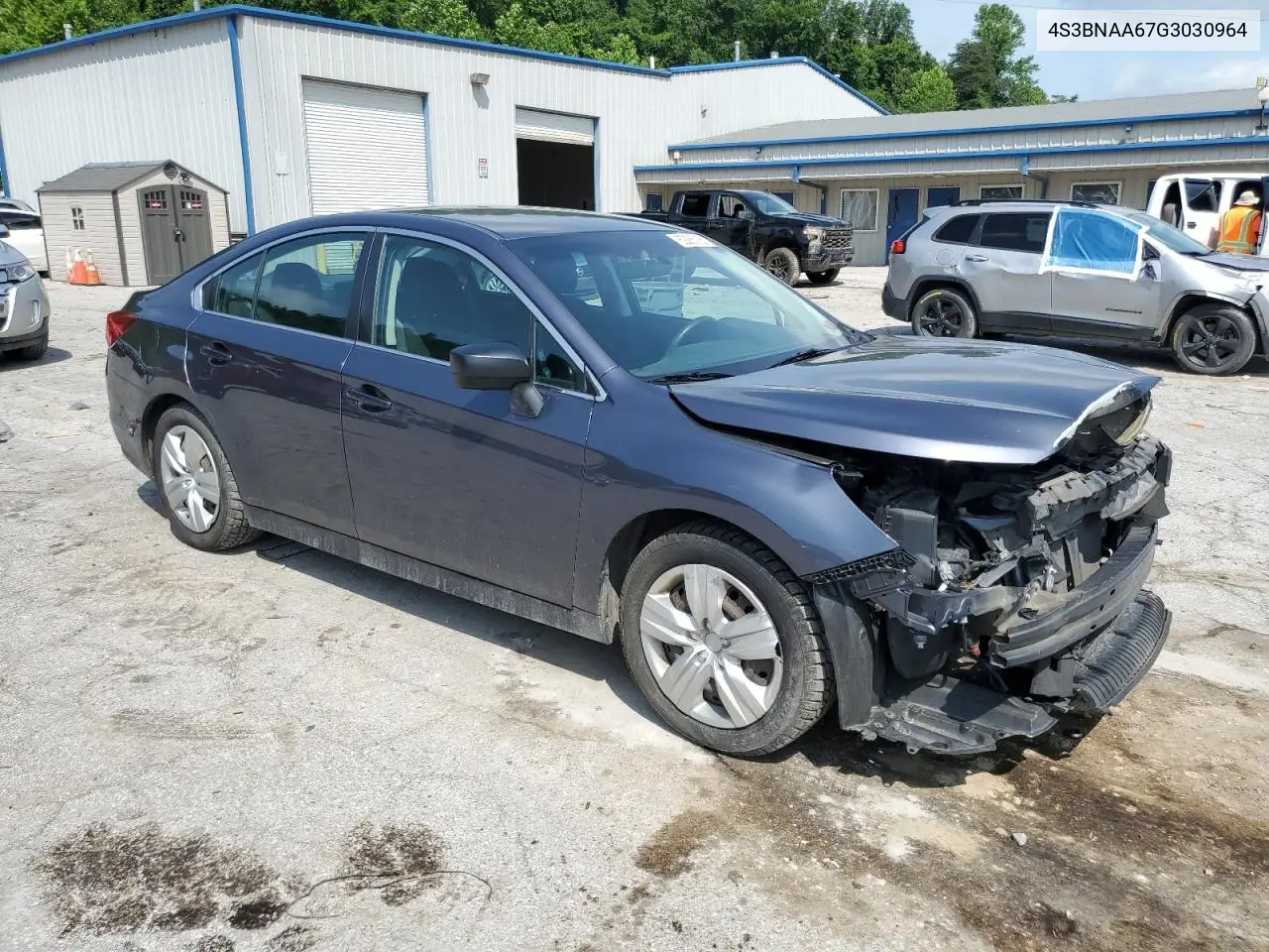 2016 Subaru Legacy 2.5I VIN: 4S3BNAA67G3030964 Lot: 62265155