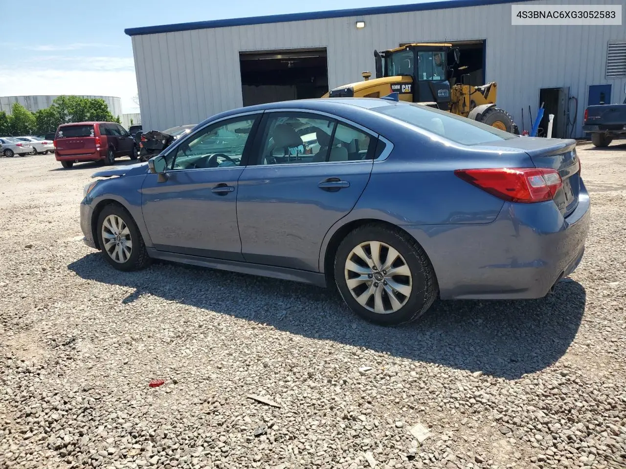 2016 Subaru Legacy 2.5I Premium VIN: 4S3BNAC6XG3052583 Lot: 62487485