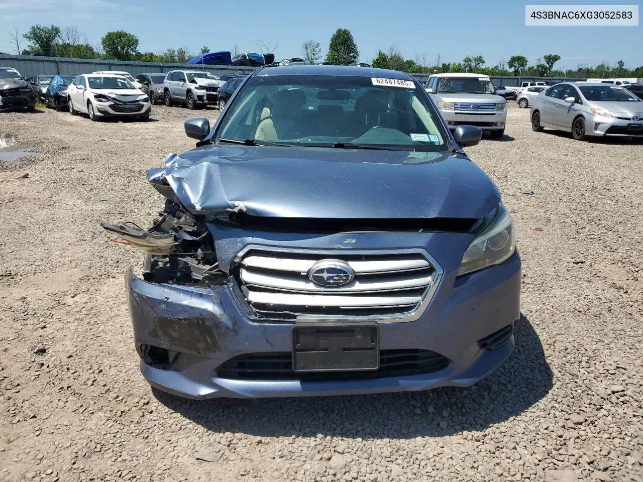 2016 Subaru Legacy 2.5I Premium VIN: 4S3BNAC6XG3052583 Lot: 62487485