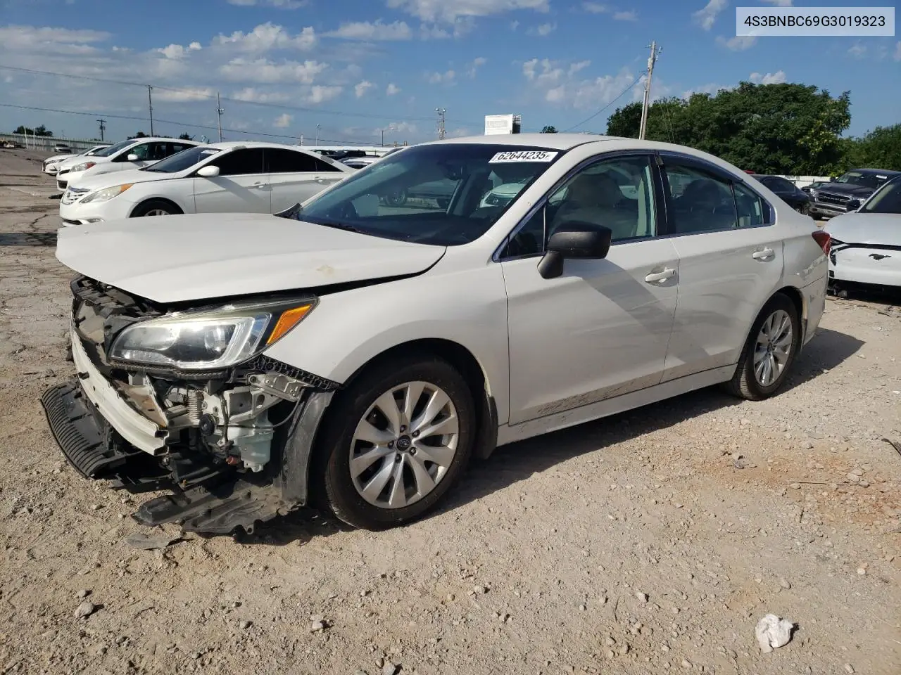 2016 Subaru Legacy 2.5I Premium VIN: 4S3BNBC69G3019323 Lot: 62644235