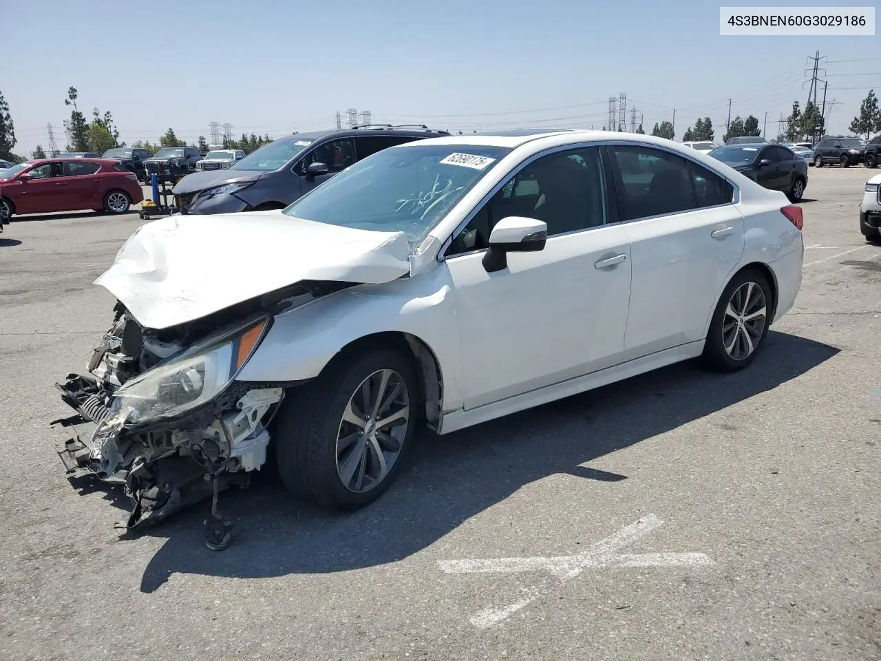 2016 Subaru Legacy 3.6R Limited VIN: 4S3BNEN60G3029186 Lot: 62690175
