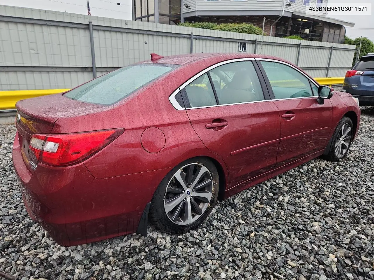 2016 Subaru Legacy 3.6R Limited VIN: 4S3BNEN61G3011571 Lot: 62853125