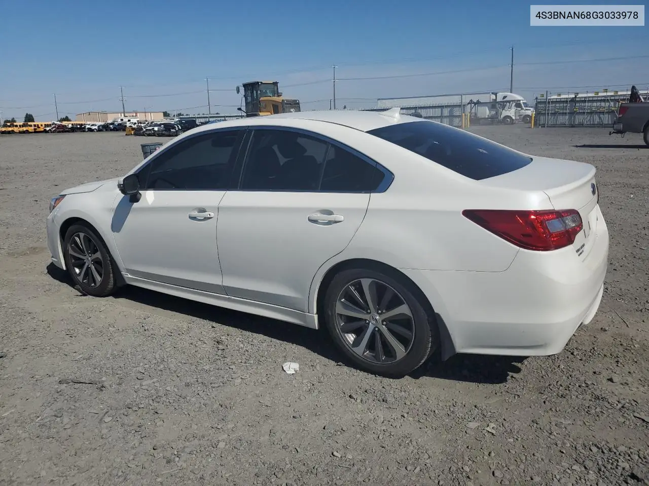 2016 Subaru Legacy 2.5I Limited VIN: 4S3BNAN68G3033978 Lot: 65053355