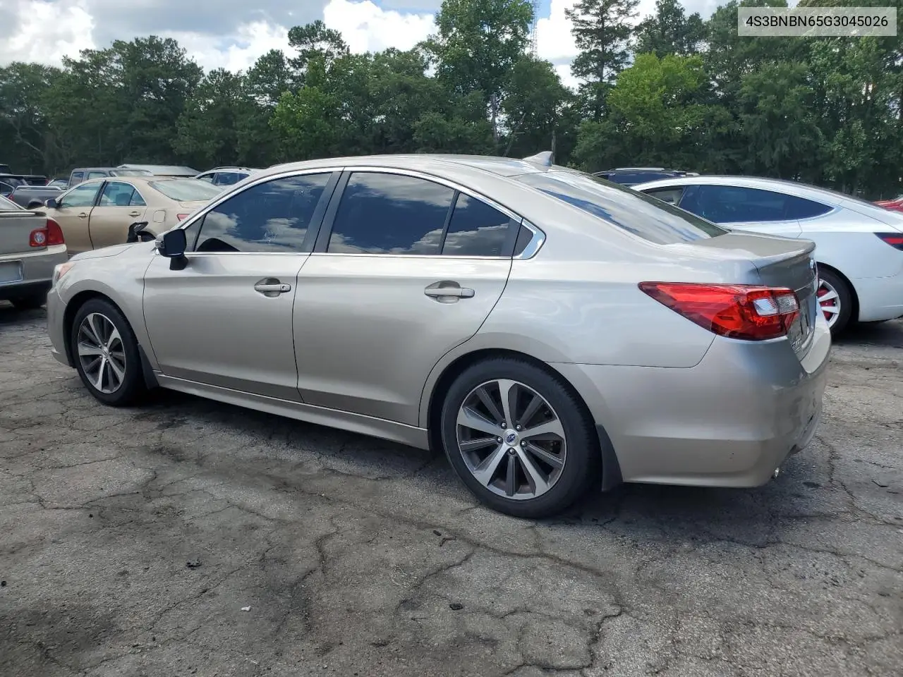 2016 Subaru Legacy 2.5I Limited VIN: 4S3BNBN65G3045026 Lot: 65208165