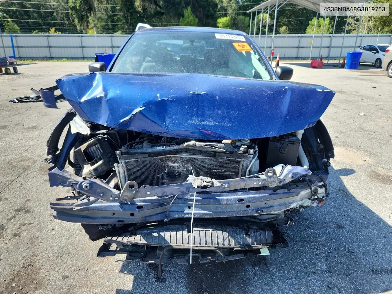 2016 Subaru Legacy 2.5I VIN: 4S3BNBA68G3019753 Lot: 65314305