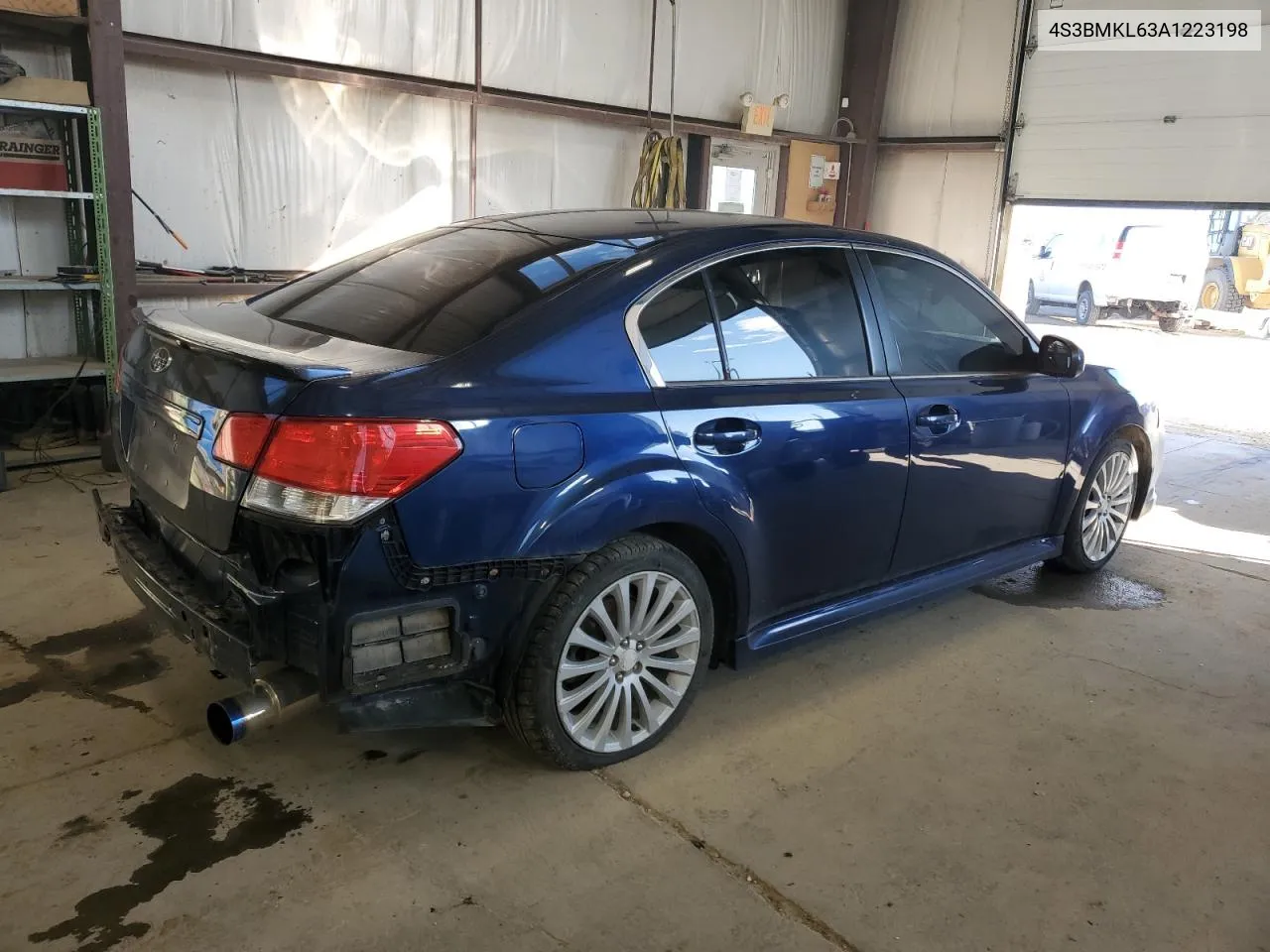2016 Subaru Legacy 2.5Gt Limited VIN: 4S3BMKL63A1223198 Lot: 80342124
