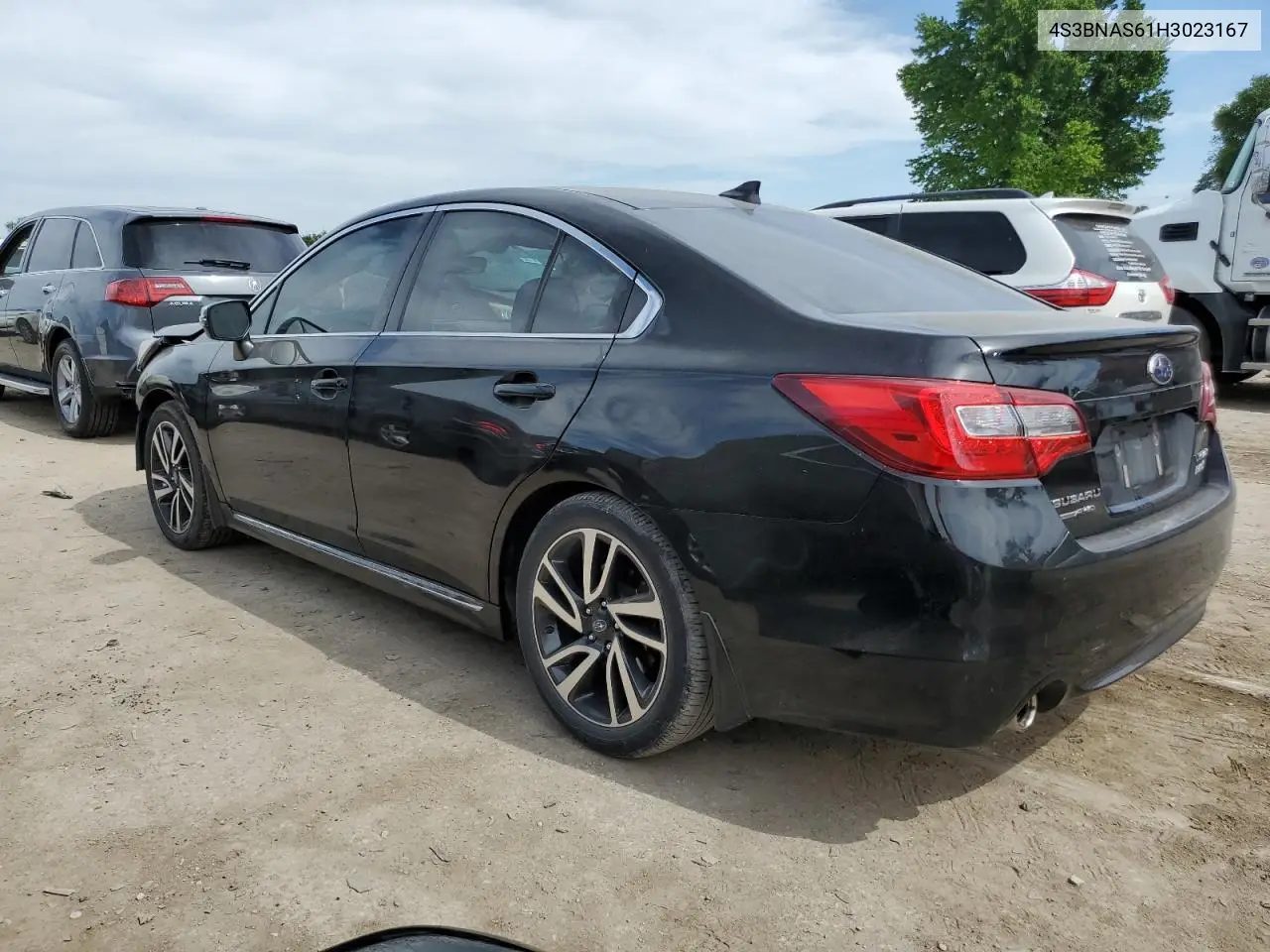 2017 Subaru Legacy Sport VIN: 4S3BNAS61H3023167 Lot: 56753045