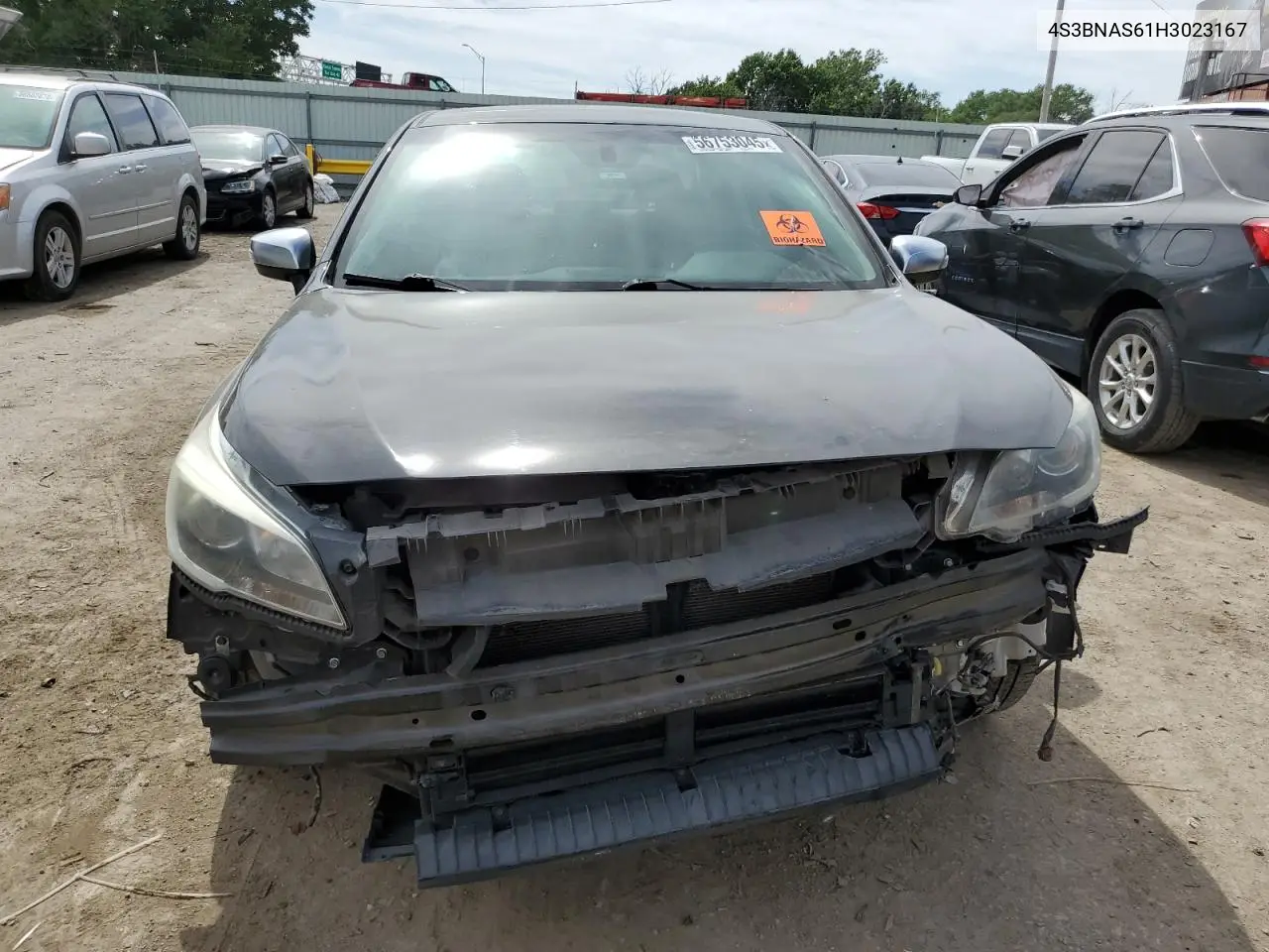 2017 Subaru Legacy Sport VIN: 4S3BNAS61H3023167 Lot: 56753045
