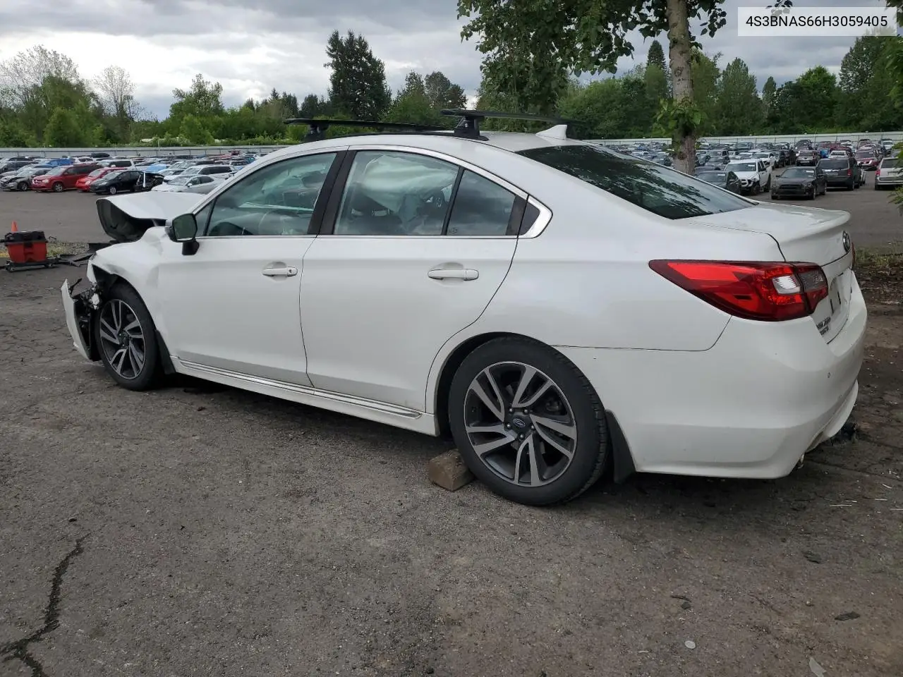 2017 Subaru Legacy Sport VIN: 4S3BNAS66H3059405 Lot: 57075475