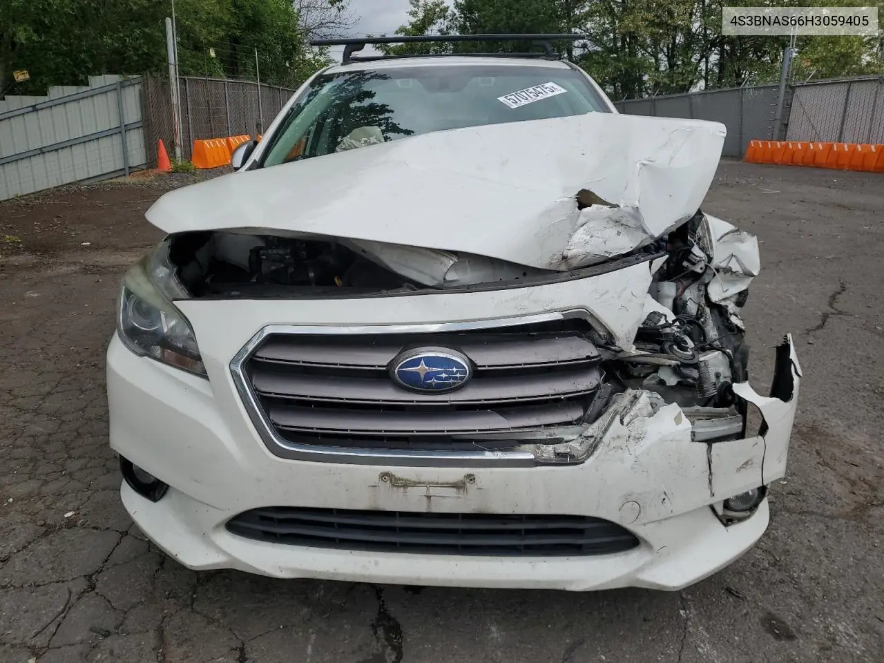2017 Subaru Legacy Sport VIN: 4S3BNAS66H3059405 Lot: 57075475