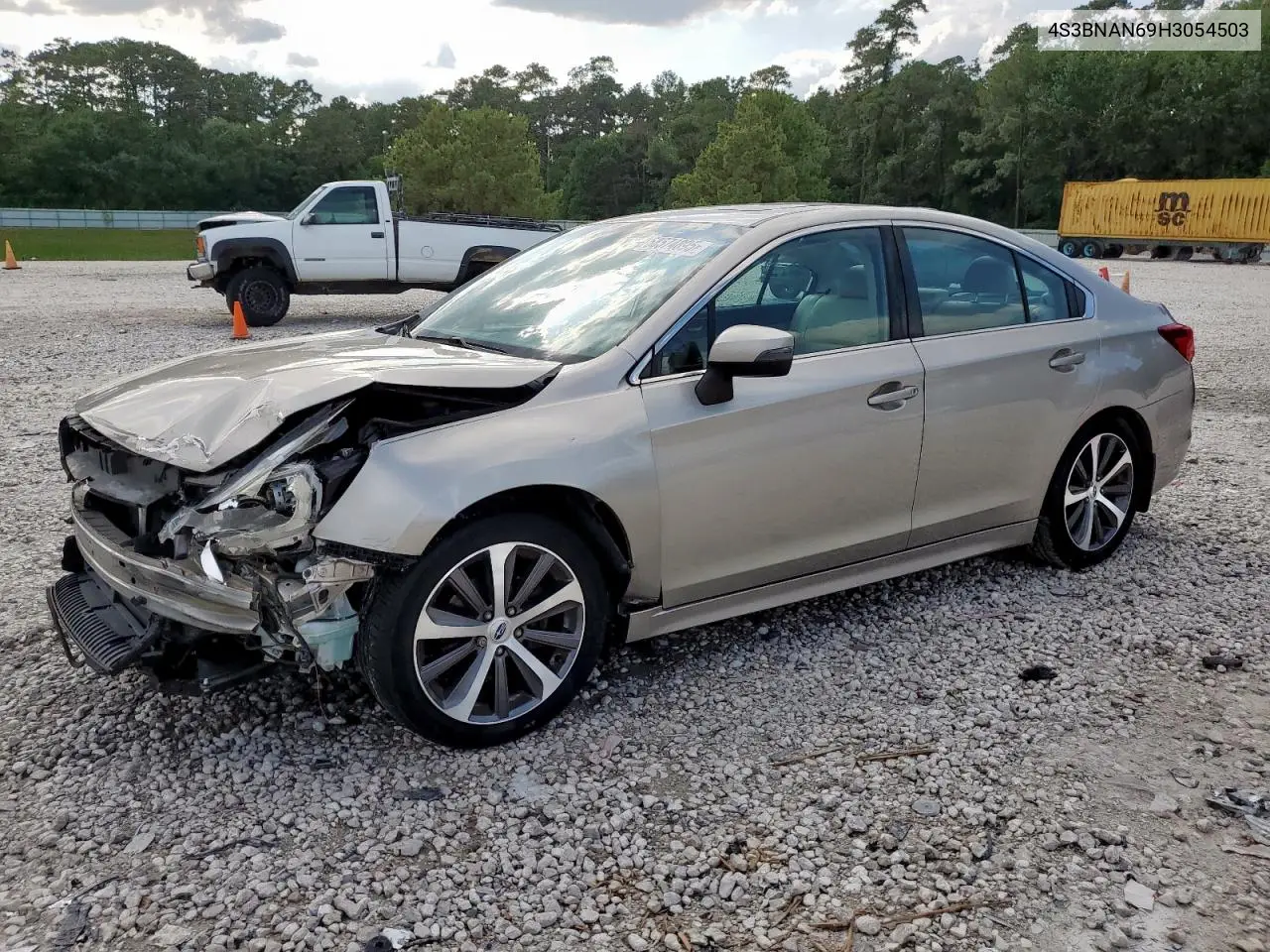 2017 Subaru Legacy 2.5I Limited VIN: 4S3BNAN69H3054503 Lot: 58574895