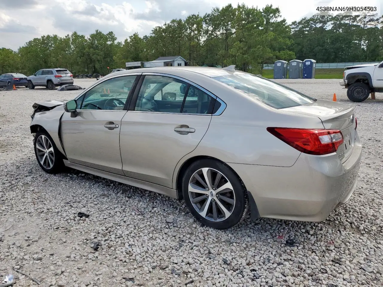 2017 Subaru Legacy 2.5I Limited VIN: 4S3BNAN69H3054503 Lot: 58574895