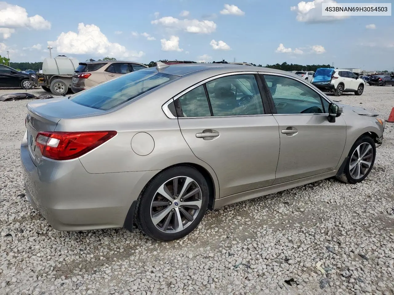2017 Subaru Legacy 2.5I Limited VIN: 4S3BNAN69H3054503 Lot: 58574895