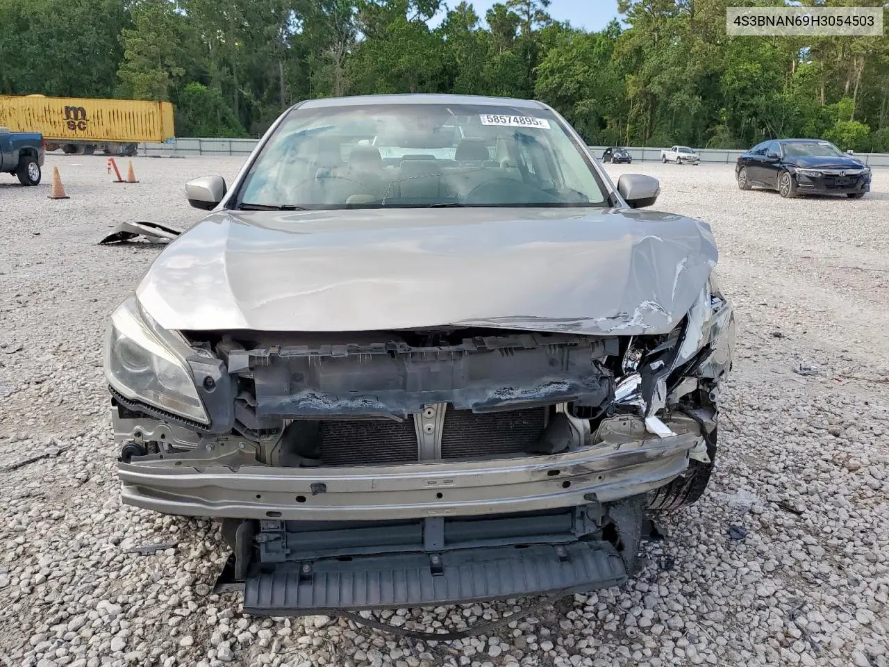 2017 Subaru Legacy 2.5I Limited VIN: 4S3BNAN69H3054503 Lot: 58574895
