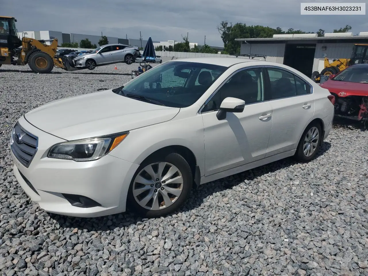 2017 Subaru Legacy 2.5I Premium VIN: 4S3BNAF63H3023231 Lot: 62895975