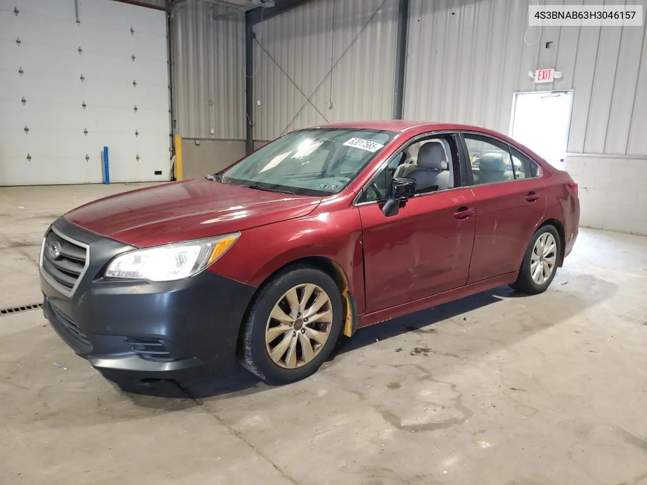 2017 Subaru Legacy 2.5I VIN: 4S3BNAB63H3046157 Lot: 63017585