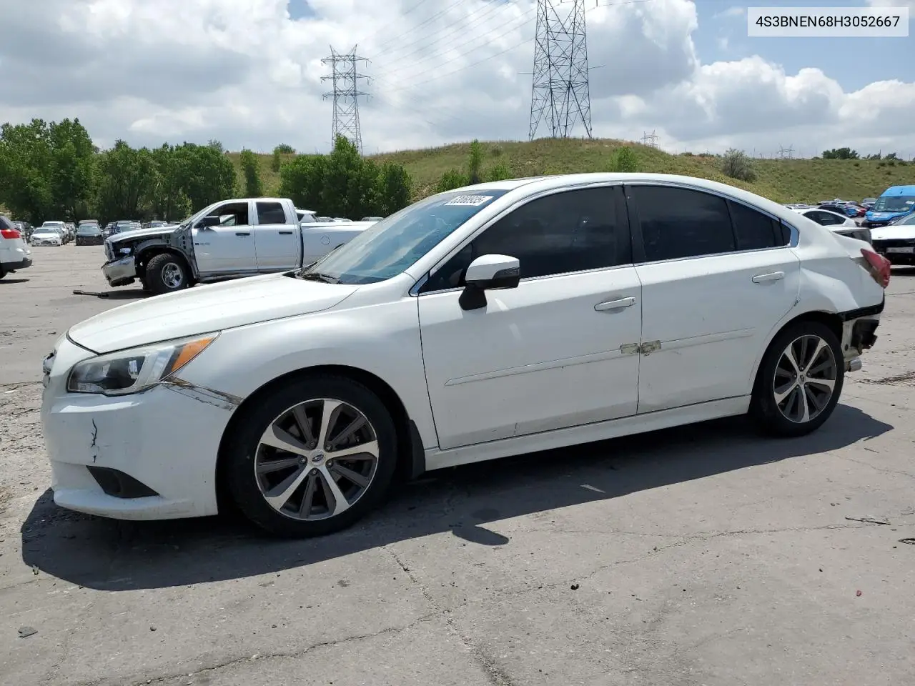 2017 Subaru Legacy 3.6R Limited VIN: 4S3BNEN68H3052667 Lot: 63068935