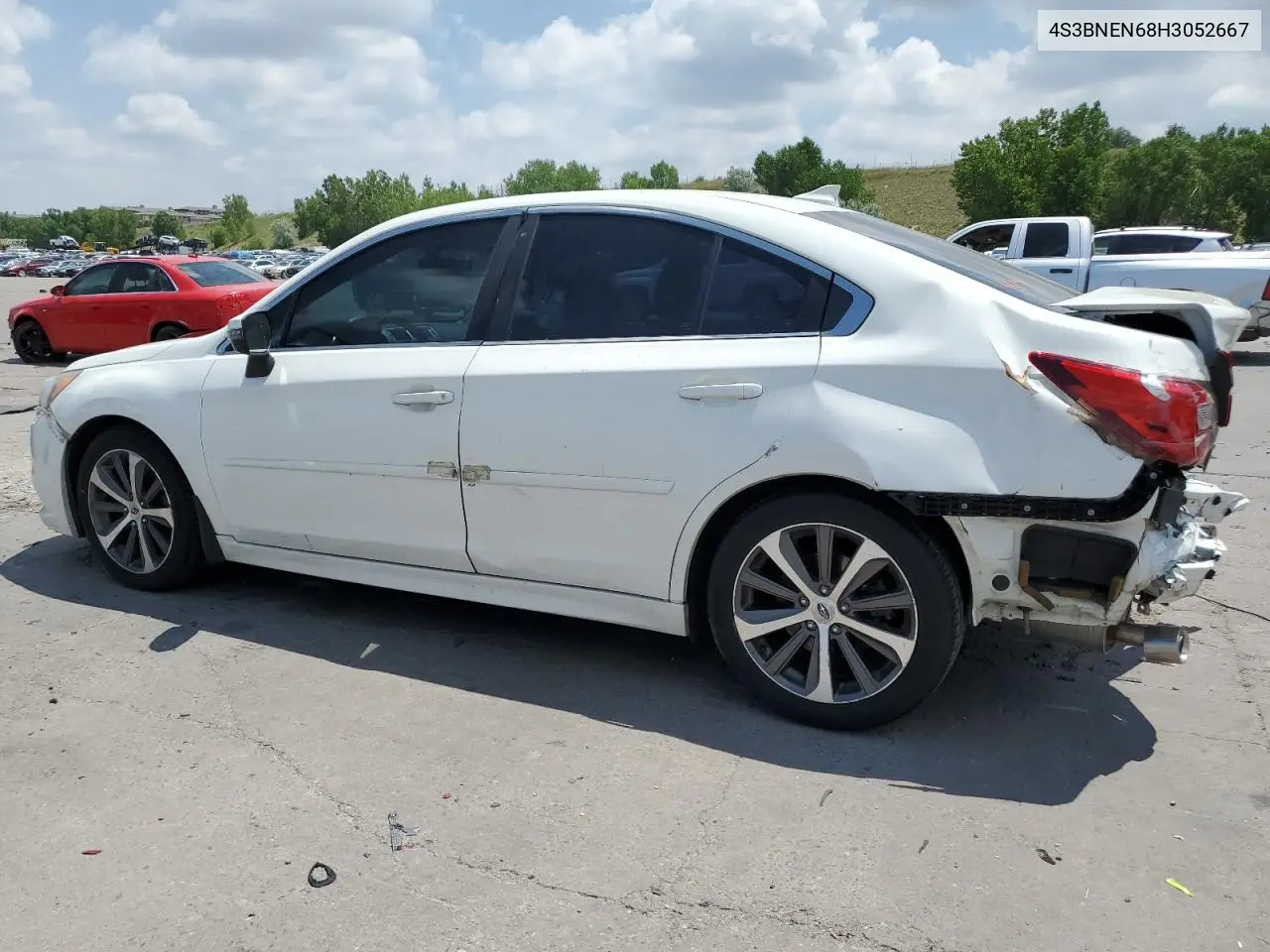 2017 Subaru Legacy 3.6R Limited VIN: 4S3BNEN68H3052667 Lot: 63068935