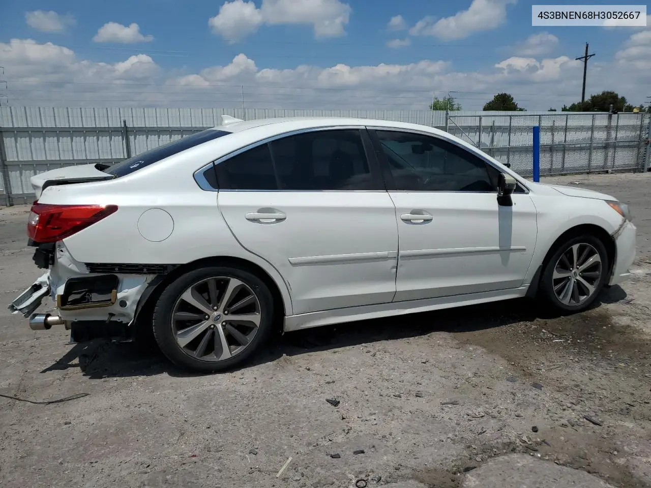 2017 Subaru Legacy 3.6R Limited VIN: 4S3BNEN68H3052667 Lot: 63068935