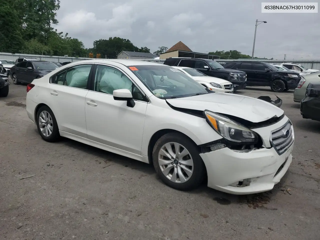2017 Subaru Legacy 2.5I Premium VIN: 4S3BNAC67H3011099 Lot: 63934635