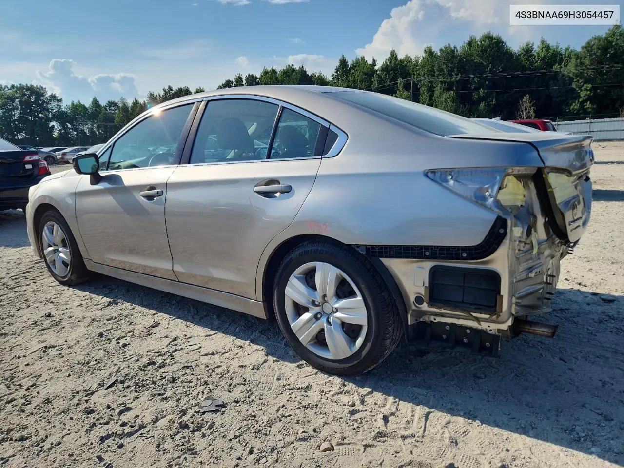 2017 Subaru Legacy 2.5I VIN: 4S3BNAA69H3054457 Lot: 64621145