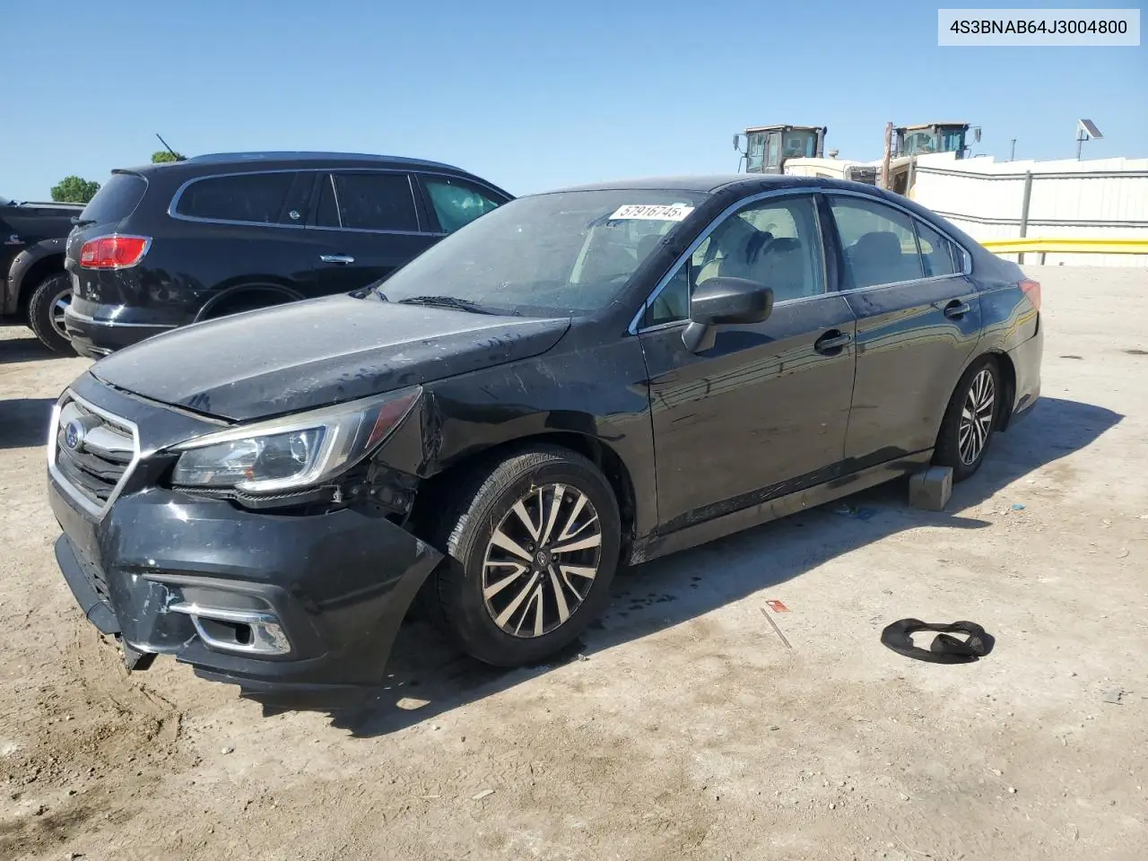 2018 Subaru Legacy 2.5I VIN: 4S3BNAB64J3004800 Lot: 57916745