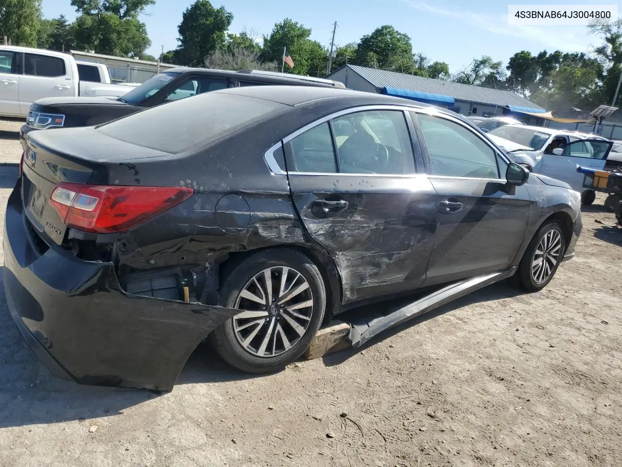 2018 Subaru Legacy 2.5I VIN: 4S3BNAB64J3004800 Lot: 57916745