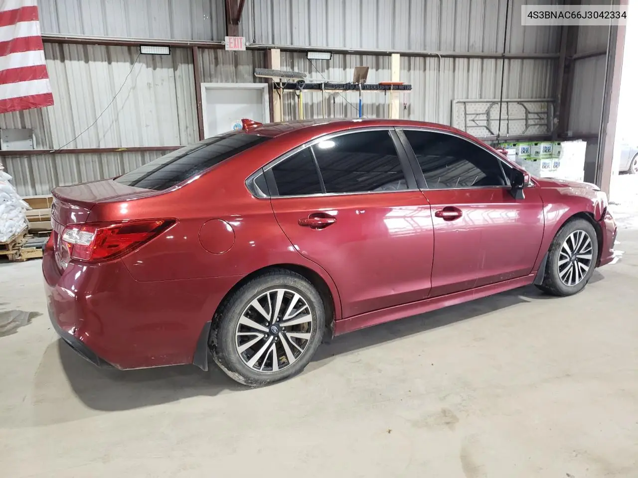 2018 Subaru Legacy 2.5I Premium VIN: 4S3BNAC66J3042334 Lot: 62780465