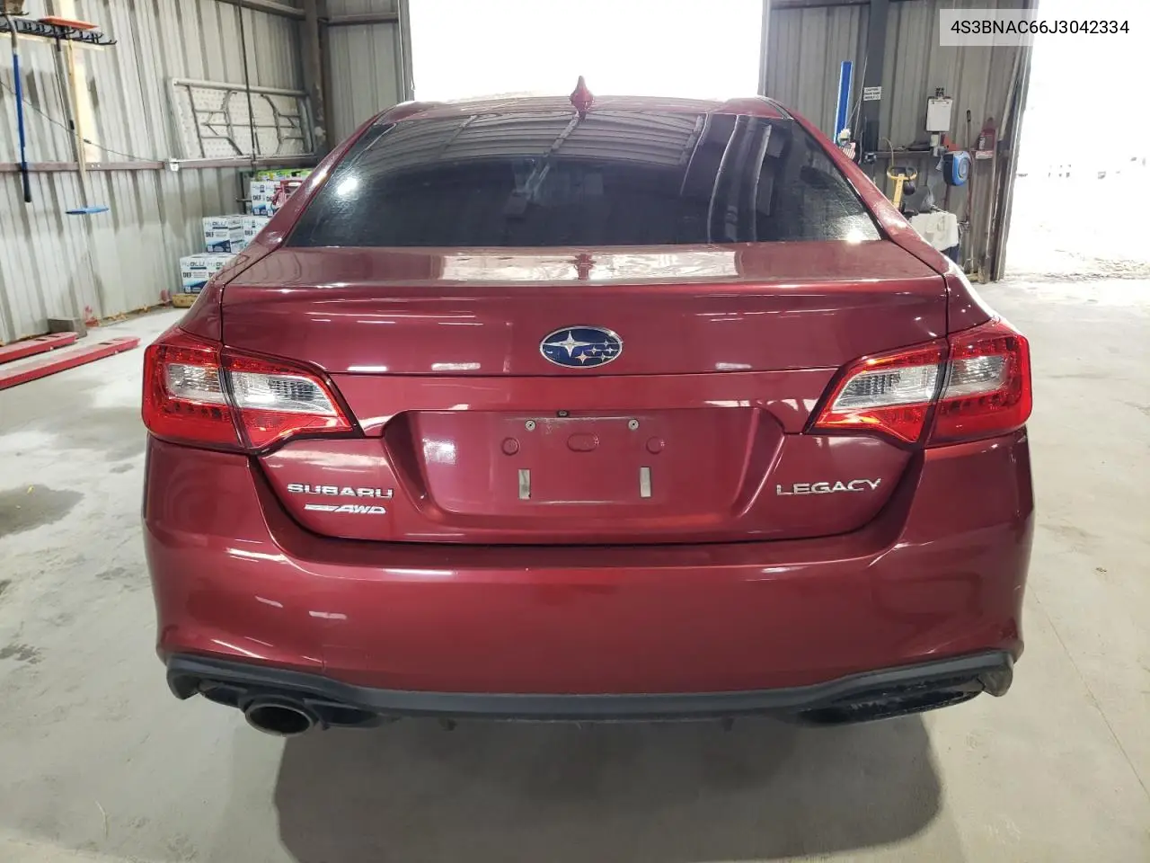 2018 Subaru Legacy 2.5I Premium VIN: 4S3BNAC66J3042334 Lot: 62780465