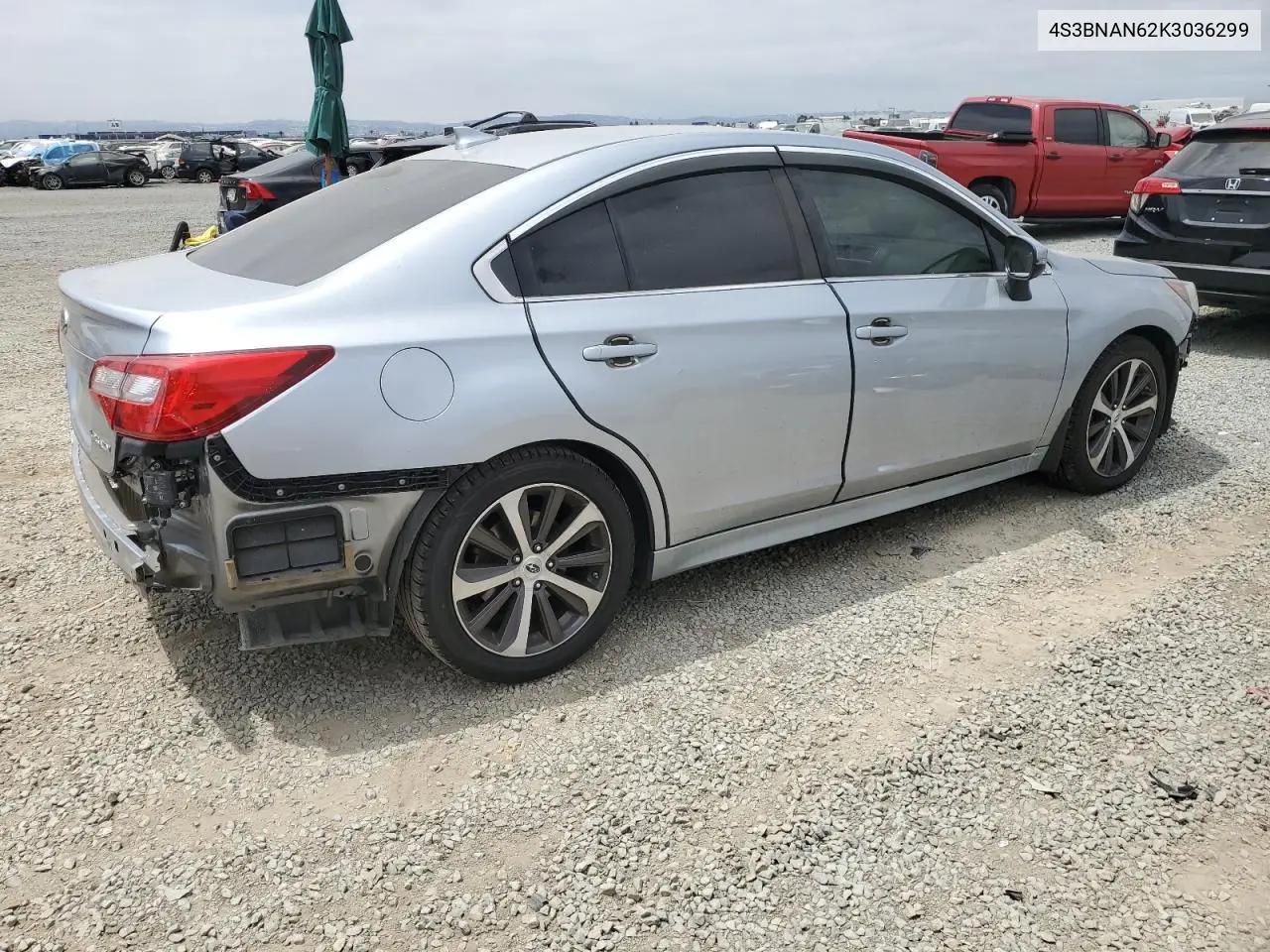 2019 Subaru Legacy 2.5I Limited VIN: 4S3BNAN62K3036299 Lot: 65290275