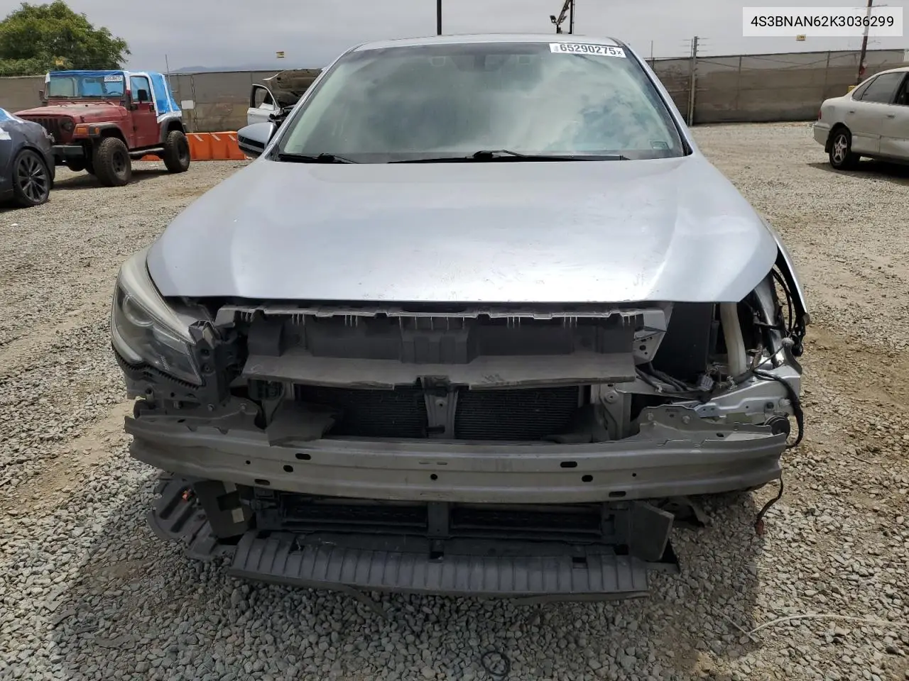 2019 Subaru Legacy 2.5I Limited VIN: 4S3BNAN62K3036299 Lot: 65290275