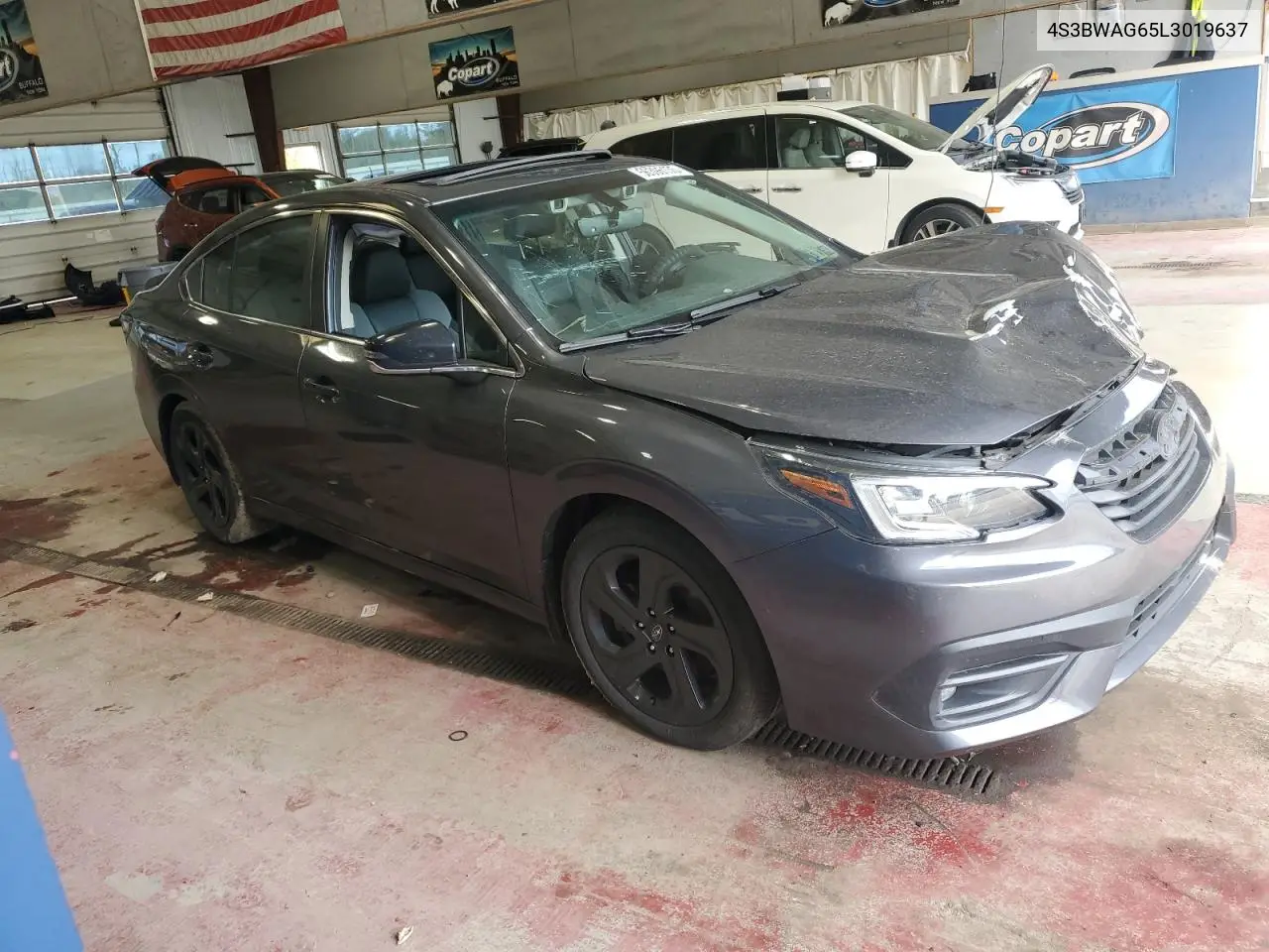 2020 Subaru Legacy Sport VIN: 4S3BWAG65L3019637 Lot: 56396135