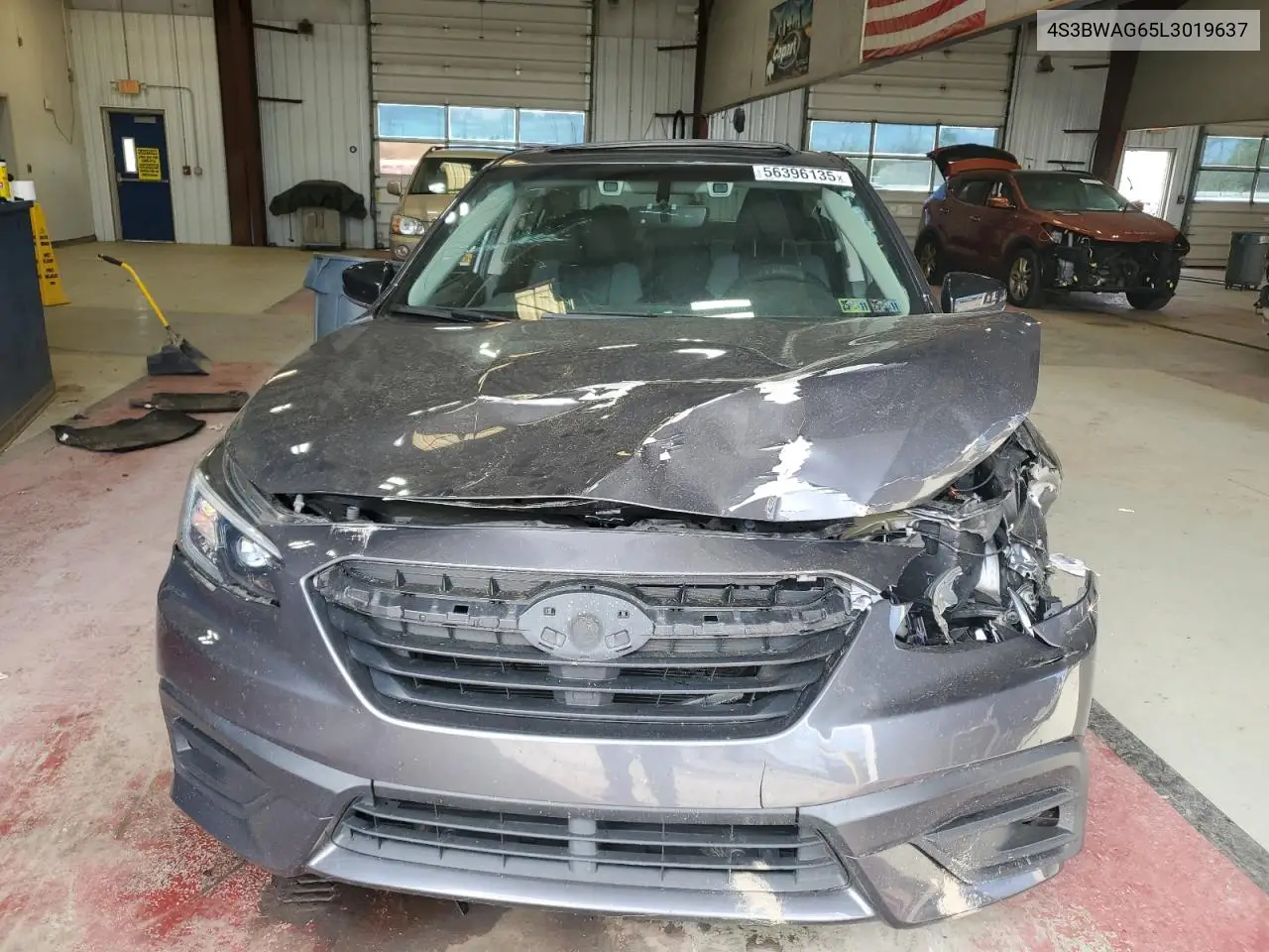 2020 Subaru Legacy Sport VIN: 4S3BWAG65L3019637 Lot: 56396135