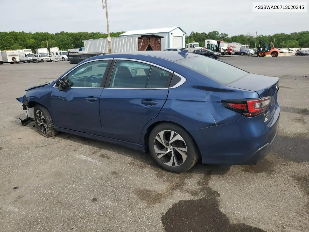 2020 Subaru Legacy Premium VIN: 4S3BWAC67L3020245 Lot: 56499635