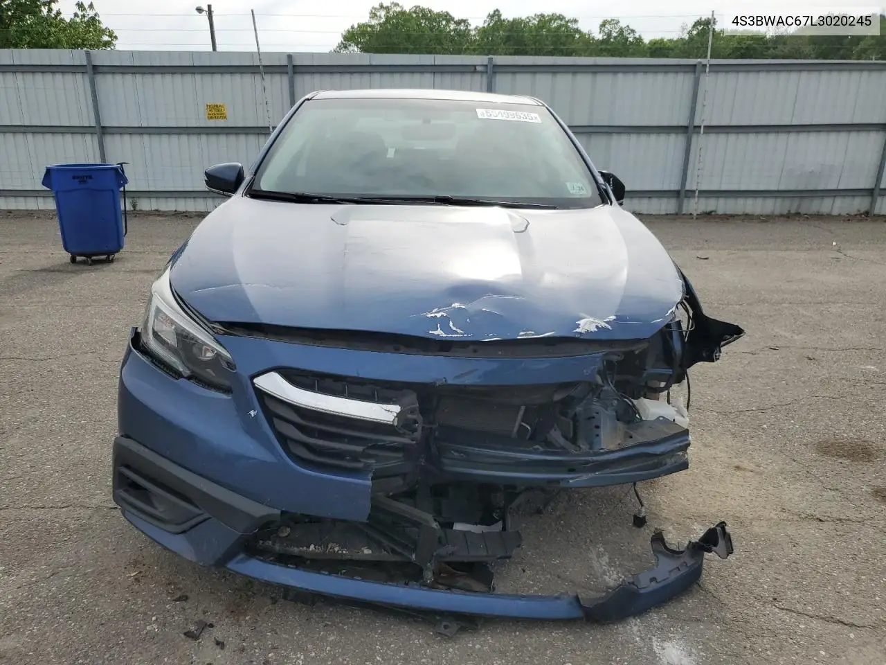 2020 Subaru Legacy Premium VIN: 4S3BWAC67L3020245 Lot: 56499635