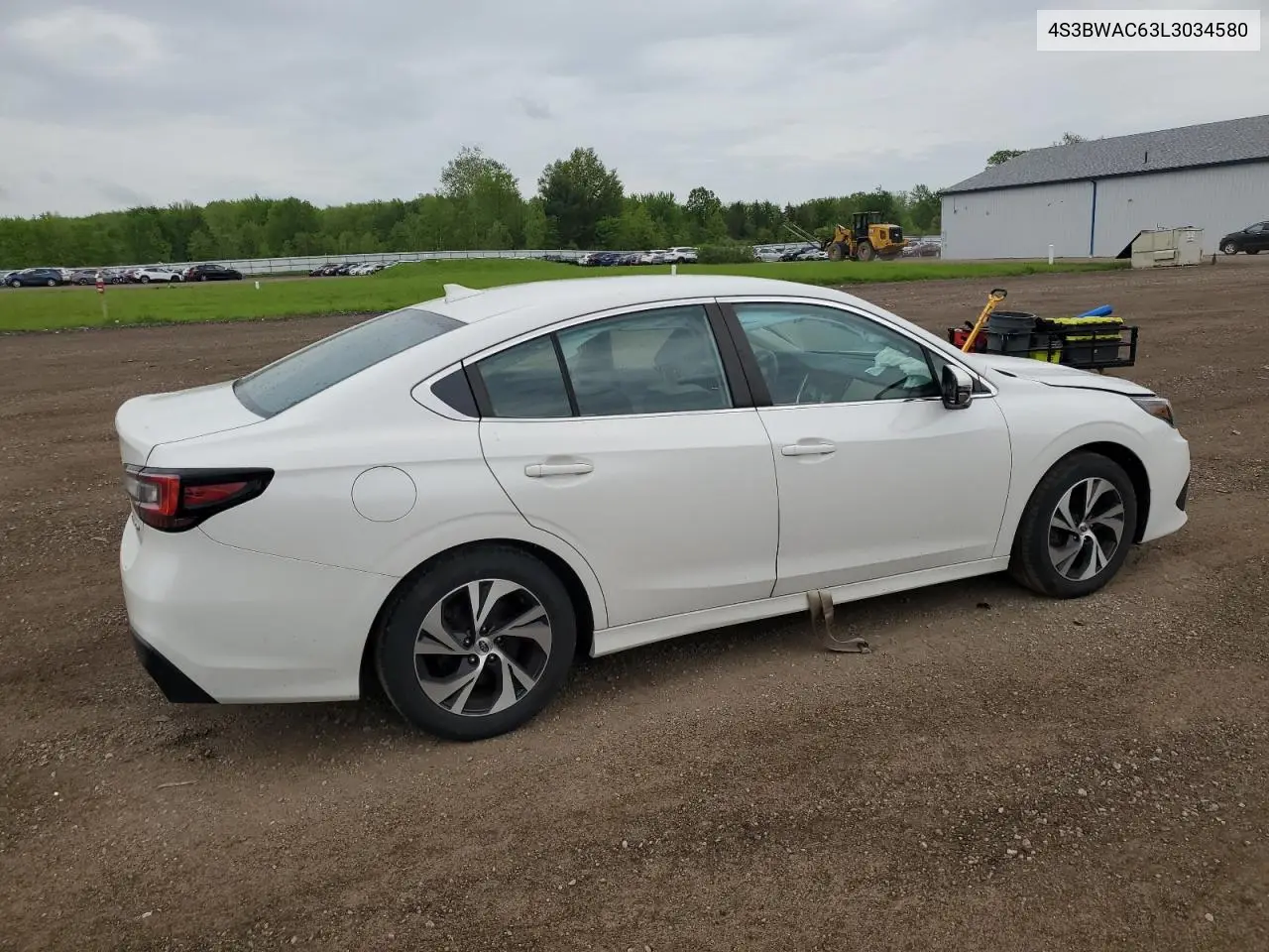 2020 Subaru Legacy Premium VIN: 4S3BWAC63L3034580 Lot: 56826525
