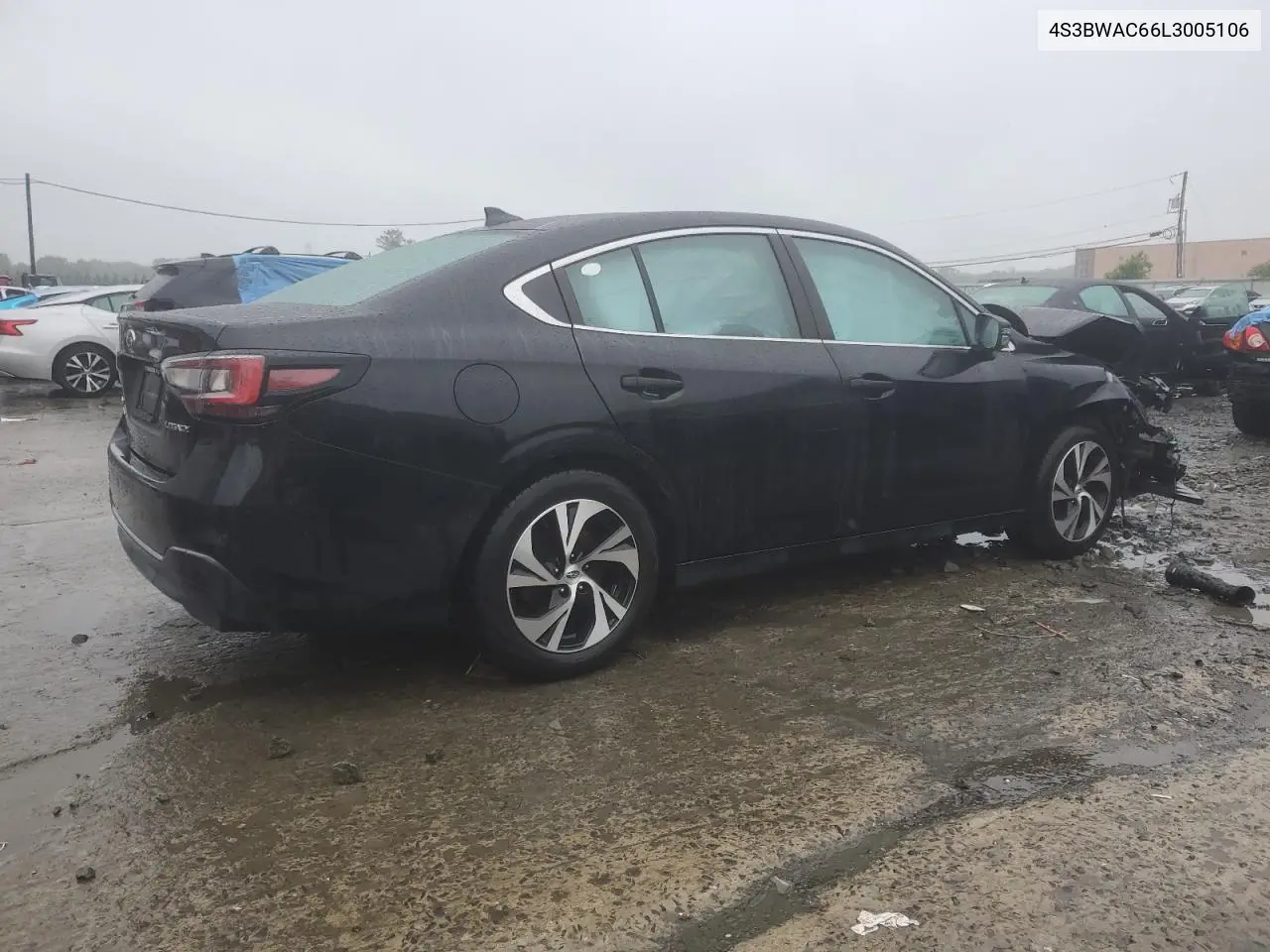 2020 Subaru Legacy Premium VIN: 4S3BWAC66L3005106 Lot: 57017645