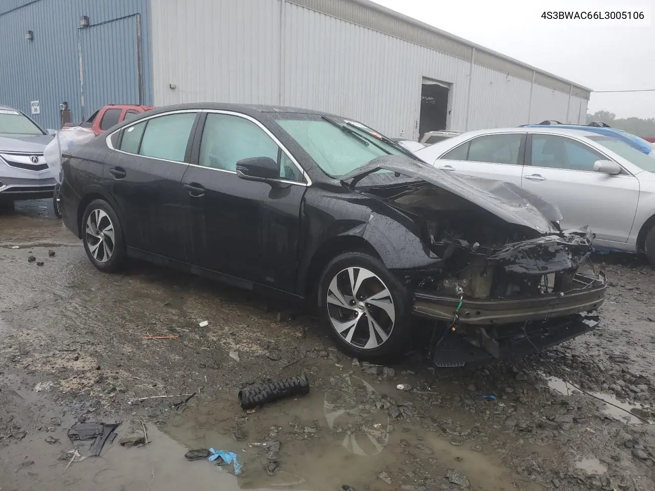 2020 Subaru Legacy Premium VIN: 4S3BWAC66L3005106 Lot: 57017645