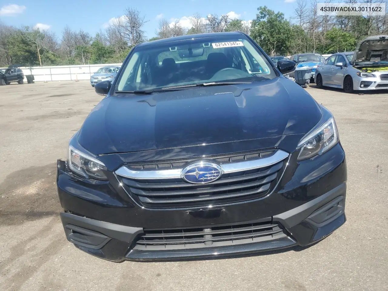 2020 Subaru Legacy Premium VIN: 4S3BWAC6XL3011622 Lot: 62541345