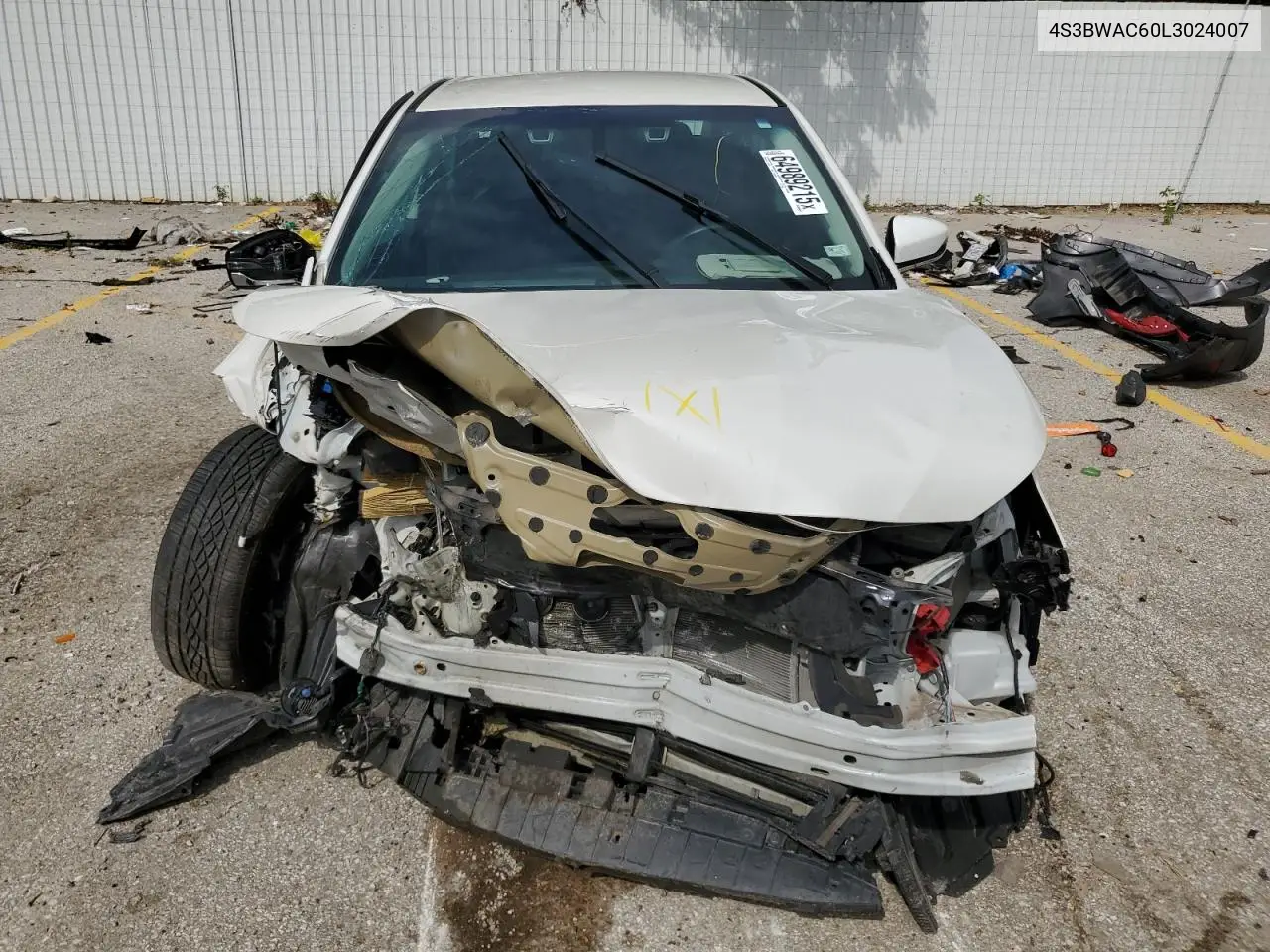 2020 Subaru Legacy Premium VIN: 4S3BWAC60L3024007 Lot: 64989215