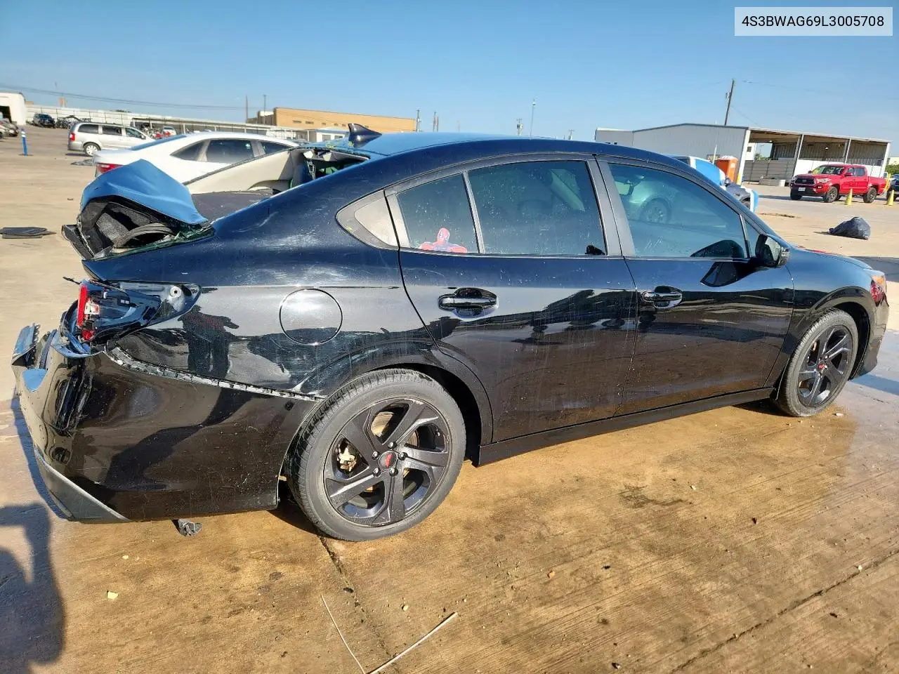 2020 Subaru Legacy Sport VIN: 4S3BWAG69L3005708 Lot: 65418065