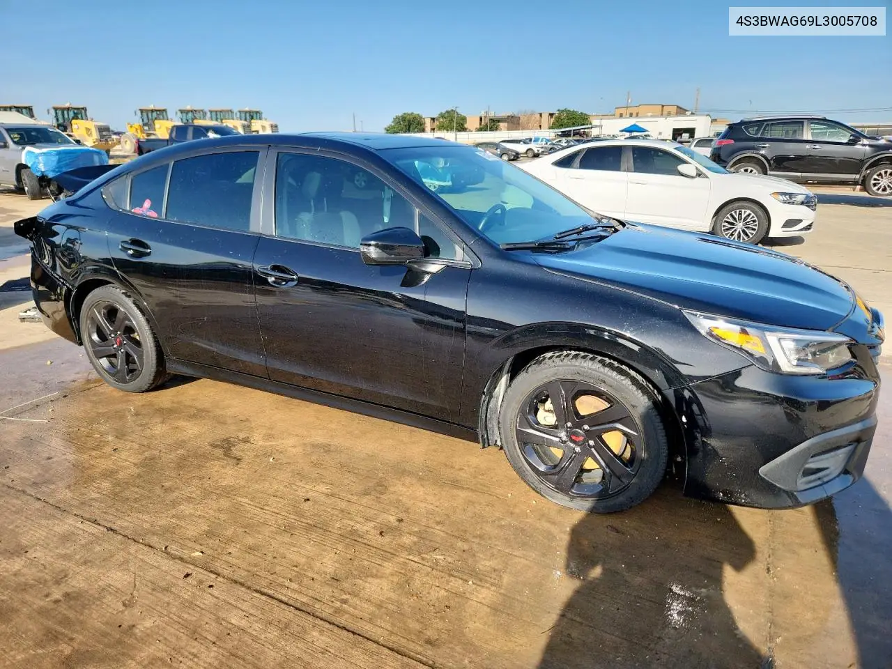 2020 Subaru Legacy Sport VIN: 4S3BWAG69L3005708 Lot: 65418065